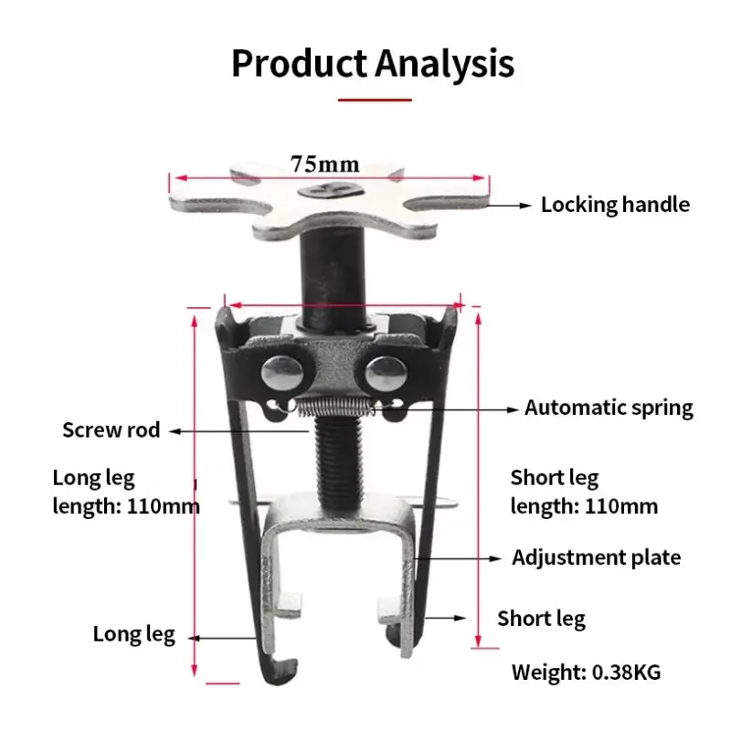 Compresor de resorte de Culata