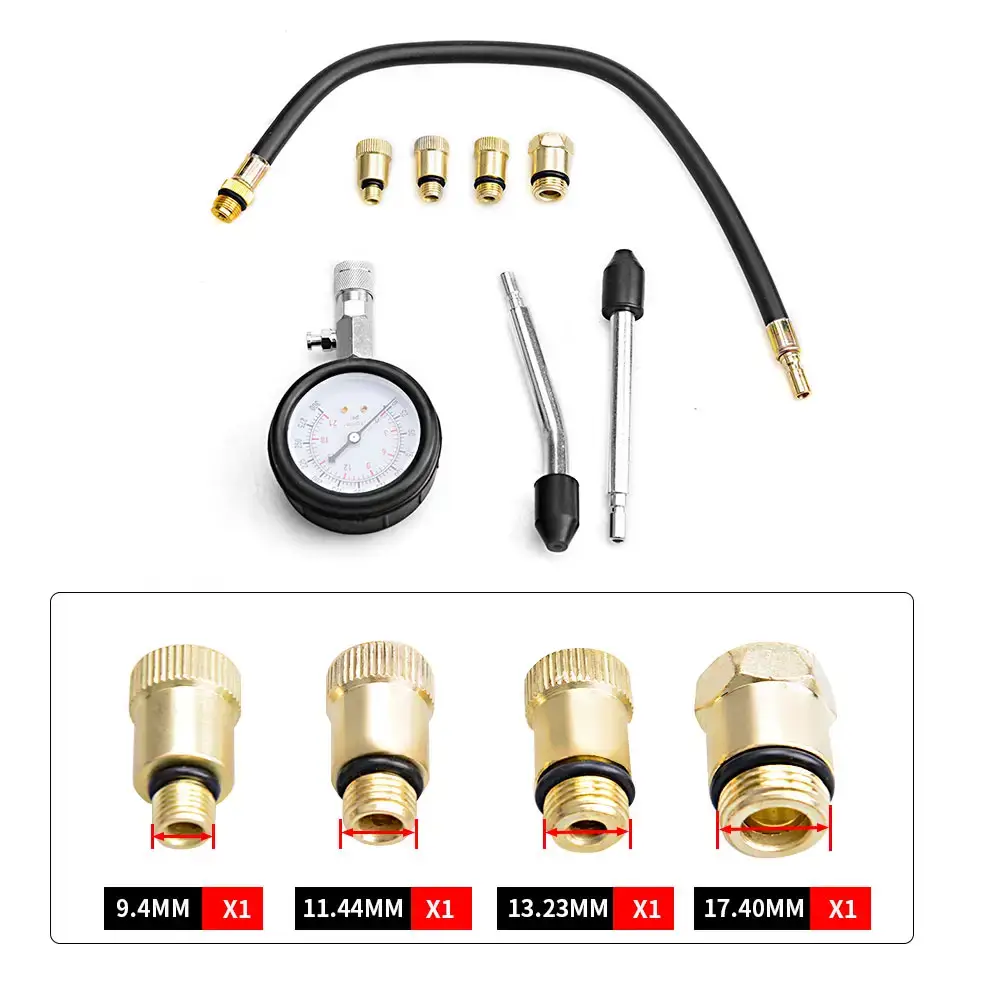 Medidor de compresión de motor gasolina