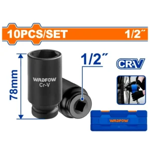Cubos De Impacto 1/2" 10-24Mm Wadfow S2D02