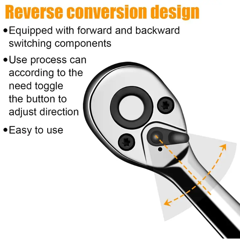 Juego de Cubos 1/4 46PCS